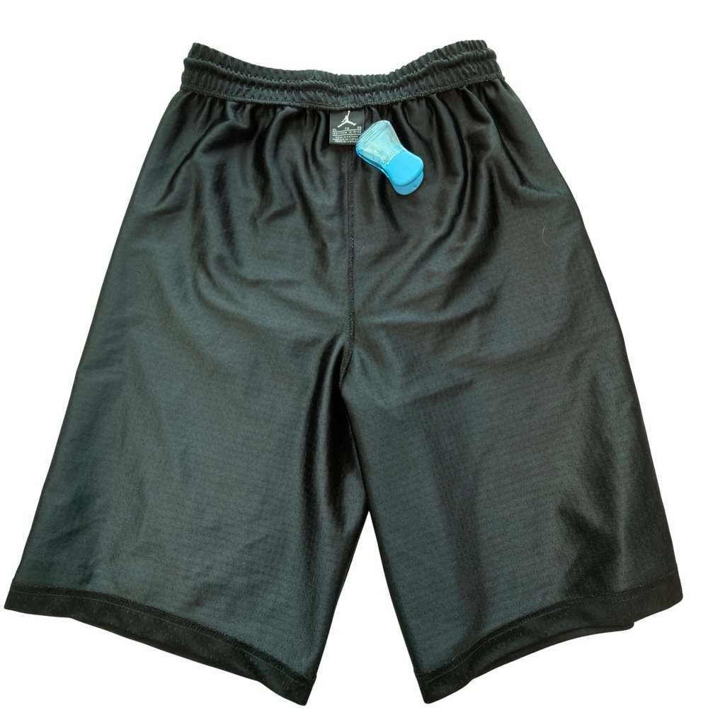 Jordan Basketball Shorts Boys XL Black Excellent Jumpman Athletic Mesh Pockets - Picture 3 of 9
